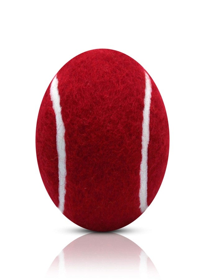Jonex JJ Jonex Tennis Cricket Ball | Cricket Tennis Balls Green | Tennis Ball Set (Red- Pack of 6) - Image 5