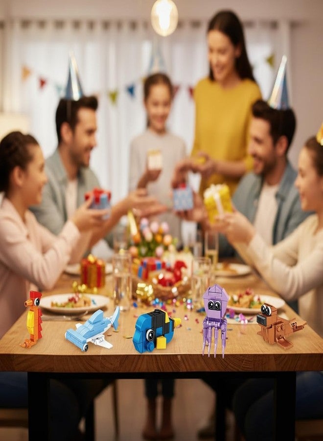 BRICHBROW 24 Pack Animal Building Blocks - Educational STEM Party Favors for Kids Ages 6-12, Mini Construction Sets for Birthday Parties, Classroom Prizes, Goodie Bags & Creative Play - Image 3