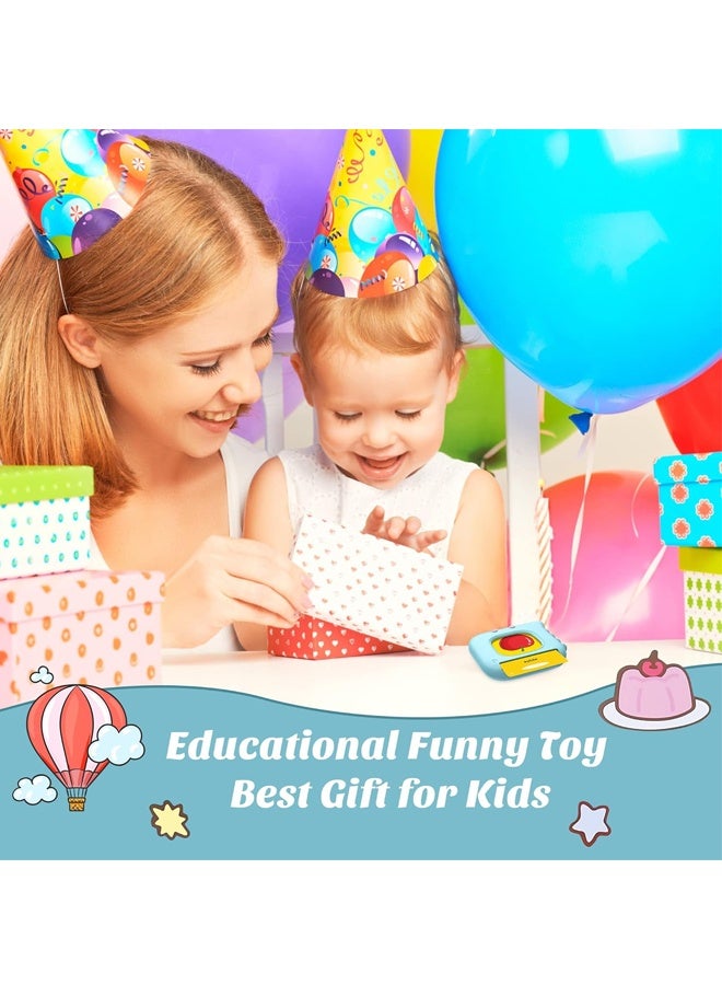 هالامودو خطاب جيب للأطفال الصغار ، 112 كلمة بصرية تتحدث بطاقات فلاش عمر 1-6 سنوات ، ألعاب حسية التوحد ، ألعاب تعليمية مونتيسوري قبل المدرسة ، هدية عيد ميلاد فتاة ولد لعب تعليمية - Image 4