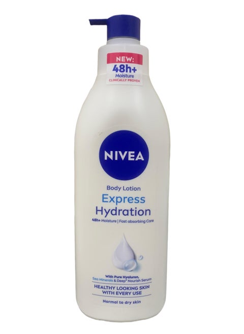 Nivea Body Lotion Express Hydration with Deep Moisture Serum & Sea Minerals 400ml