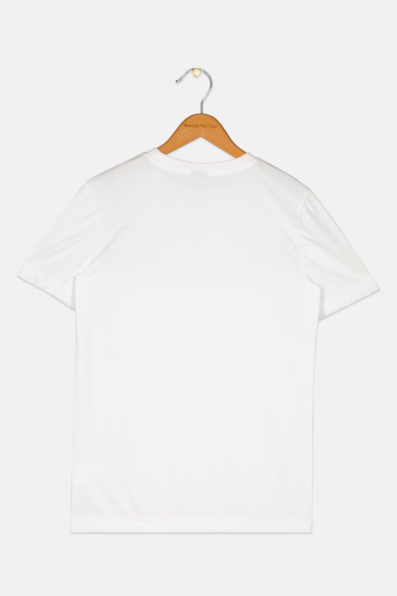 PUMA Kids Boy Bengalure FC Away Kit Football Jersey, White - Image 3