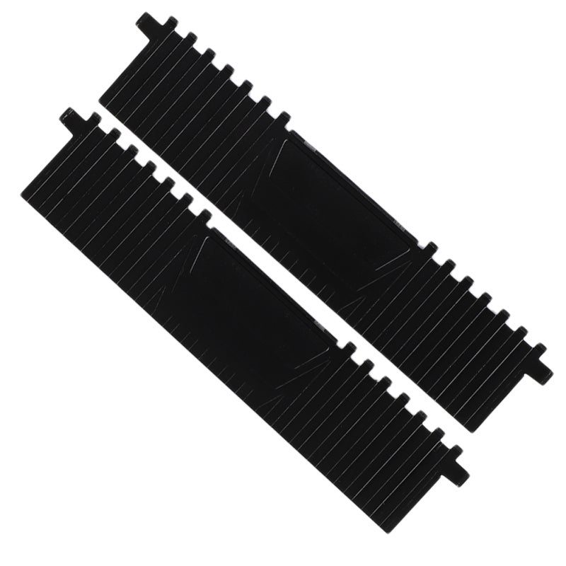 Desktop Memory Cooling Fin: High-Quality Pure Aluminum Heat Sink - Electrostatic & Drop Protection, DDR/DDR2/DDR3/DDR4 Compatible for Desktop and Server Memory Banks - Image 2