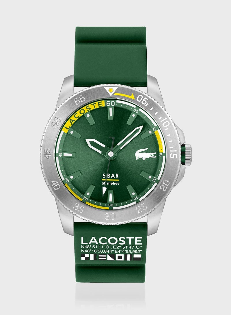 لاكوست ساعة يد ريجاتا بعقارب - Image 1