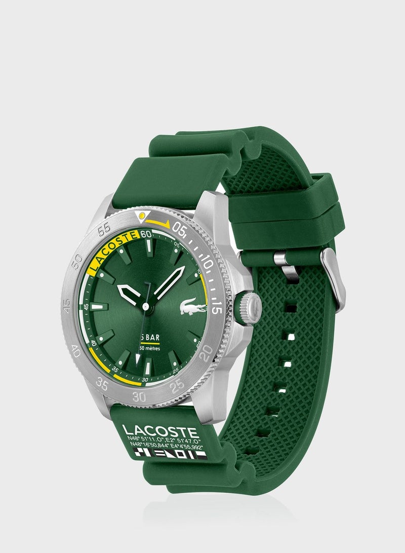 لاكوست ساعة يد ريجاتا بعقارب - Image 3