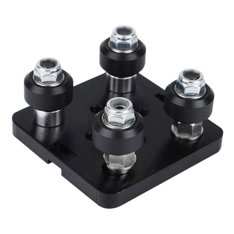 2040 Aluminum Profile Gantry Plate Pulley Black V Groove Wheels for 3D Printer Parts - Image 2