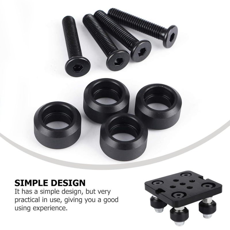 2040 Aluminum Profile Gantry Plate Pulley Black V Groove Wheels for 3D Printer Parts - Image 4