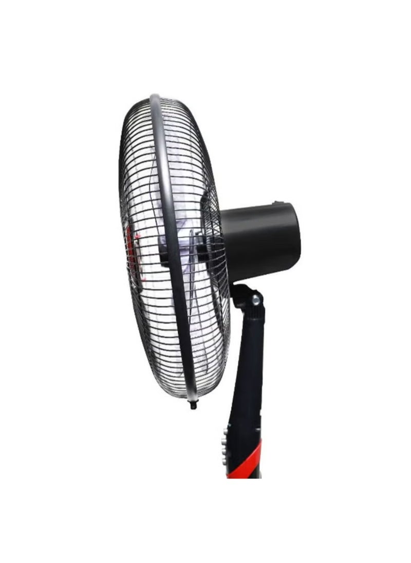 Stand Fan 18 Inch, 4 Blades 75 W TSF-18XW Black x Red