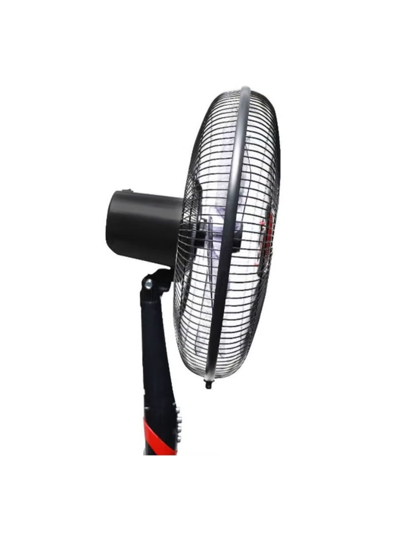Stand Fan 18 Inch, 4 Blades 75 W TSF-18XW Black x Red