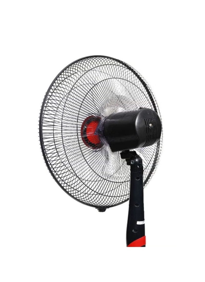 Stand Fan 18 Inch, 4 Blades 75 W TSF-18XW Black x Red