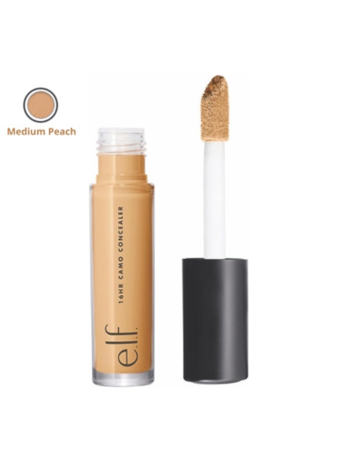 إلف كونسيلر مموه يدوم 16 ساعة، تغطية كاملة، تصبغ عالي، لمسة نهائية غير لامعة، خوخي متوسط - Image 1