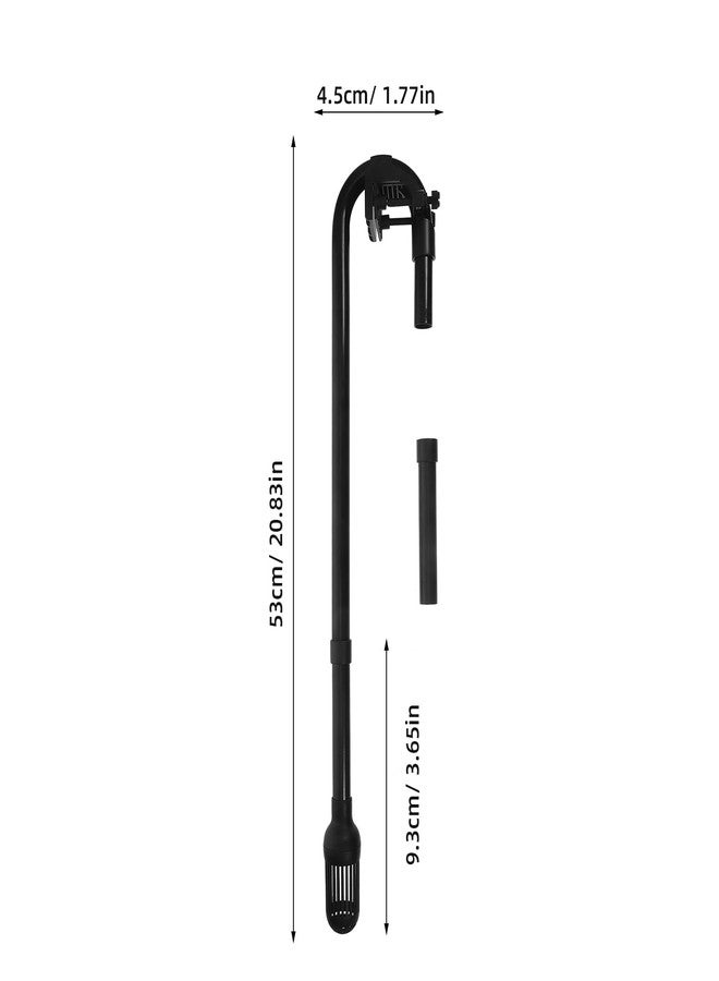 BESPORTBLE Aquarium External Canister Filter Inlet Outlet Tube, Fish Tanks Water Tubing with Intake, Inflow Outflow Kit, Easy Install Aquarium Filter Accessories, Black - Image 2