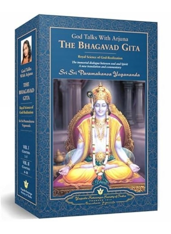 The Bhagavad Gita: God Talks With Arjuna (2 Vol Set): The Bhagavad Gita (Set Of 2 Vol) 