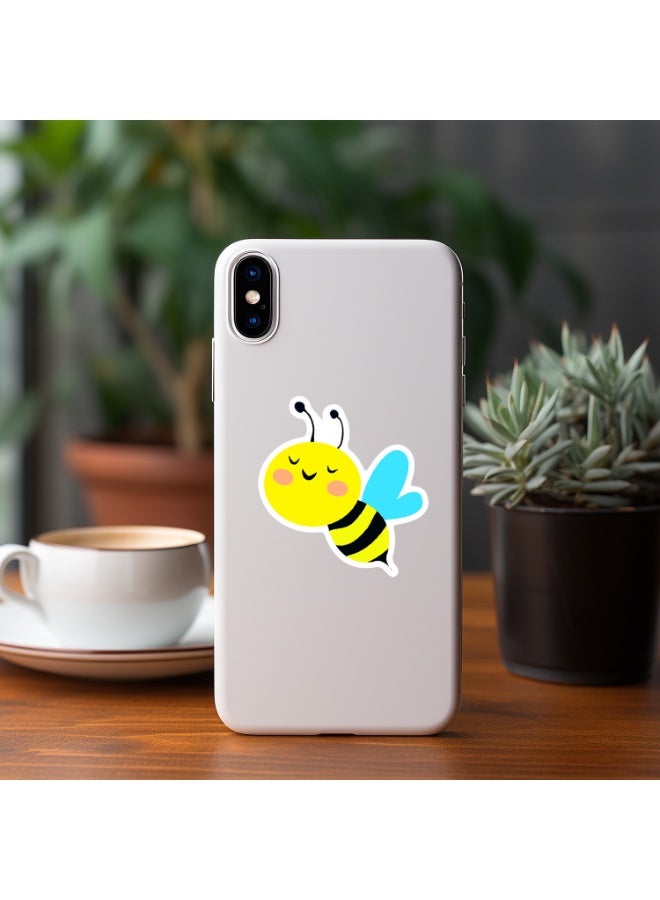 قوس قزح أورينبو ملصقات حشرات، 50 قطعة، مناسبة للأطفال والبالغين وهدايا حفلات أعياد الميلاد، ملصقات حشرات كرتونية لطيفة مقاومة للماء لأجهزة الكمبيوتر المحمول والكمبيوتر والأمتعة وزجاجات المياه ودفتر القصاصات ولوح التزلج - Image 3