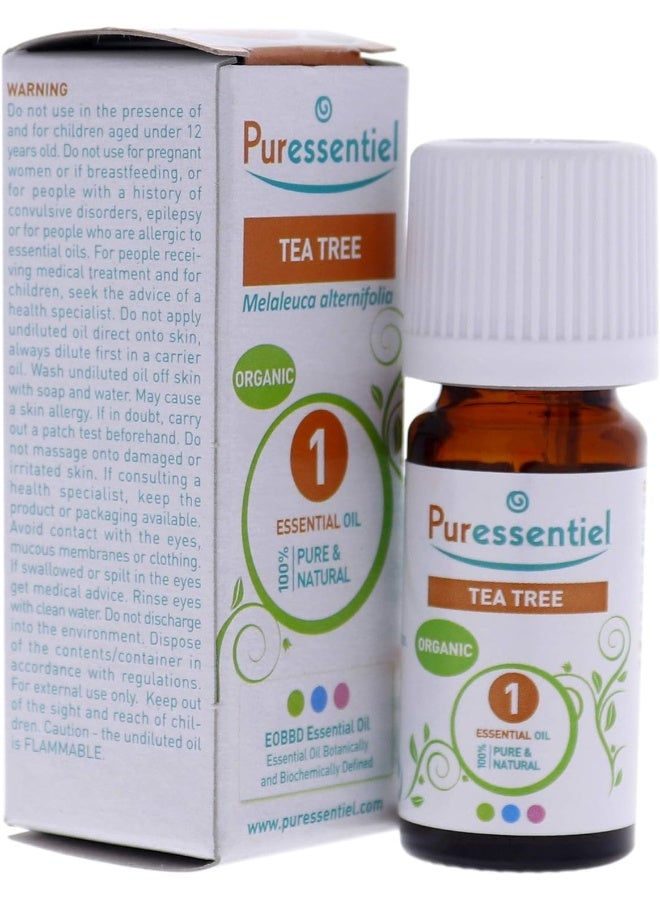 Puressentiel Organic Essential Oil Tea Tree Botanically And Biochemically Defined 10Ml - Image 1