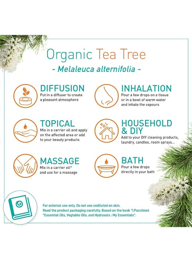 Puressentiel Organic Essential Oil Tea Tree Botanically And Biochemically Defined 10Ml - Image 3