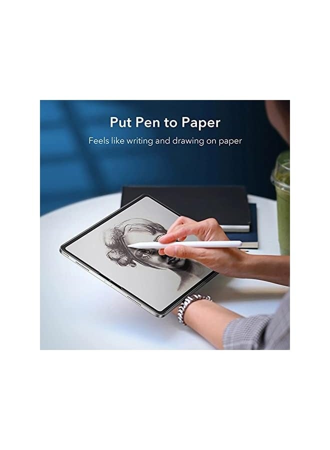 erorex (2Pcs) Tablet Paper Film Compatible for Xiaomi Pad 6/6 Pro Screen Protector (11" 2023 release) Like Paper Write Draw Soft Film Anti-Scratch No-Bubble (Transparent) - Image 2