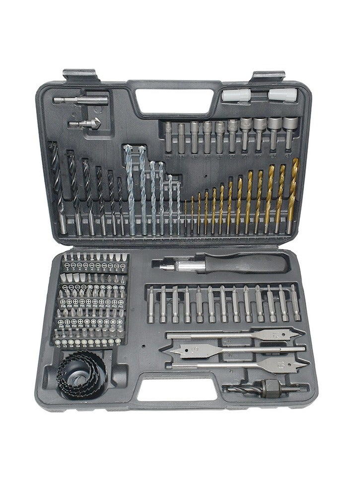 general 111pcs Tool Set Multifunctional Woodworking Tools Twist Drill Bits and Wood Drill Bits - Image 1