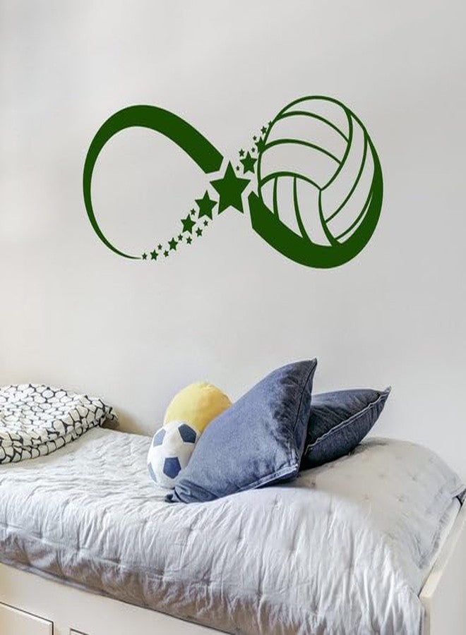 SnappySticker Volleyball Ball Vinyl Wall Art Decal Stickers Kitchen Décor, Size: 22 X 55cm - Image 2