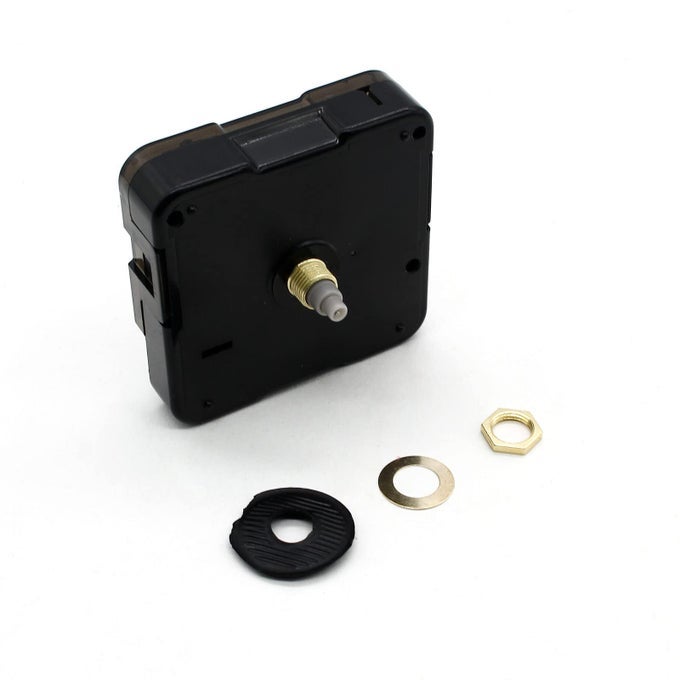 1PC CLOCK MECHANISM REPLACEMENT 13MM051 INCH SHAFT LENGTH WALL CLOCK MECHANISM QUARTZ CLOCK MOVEMENT DIY SILENT MOVEMENT MECHANISM REPLACEMENT THREAD 02155MM