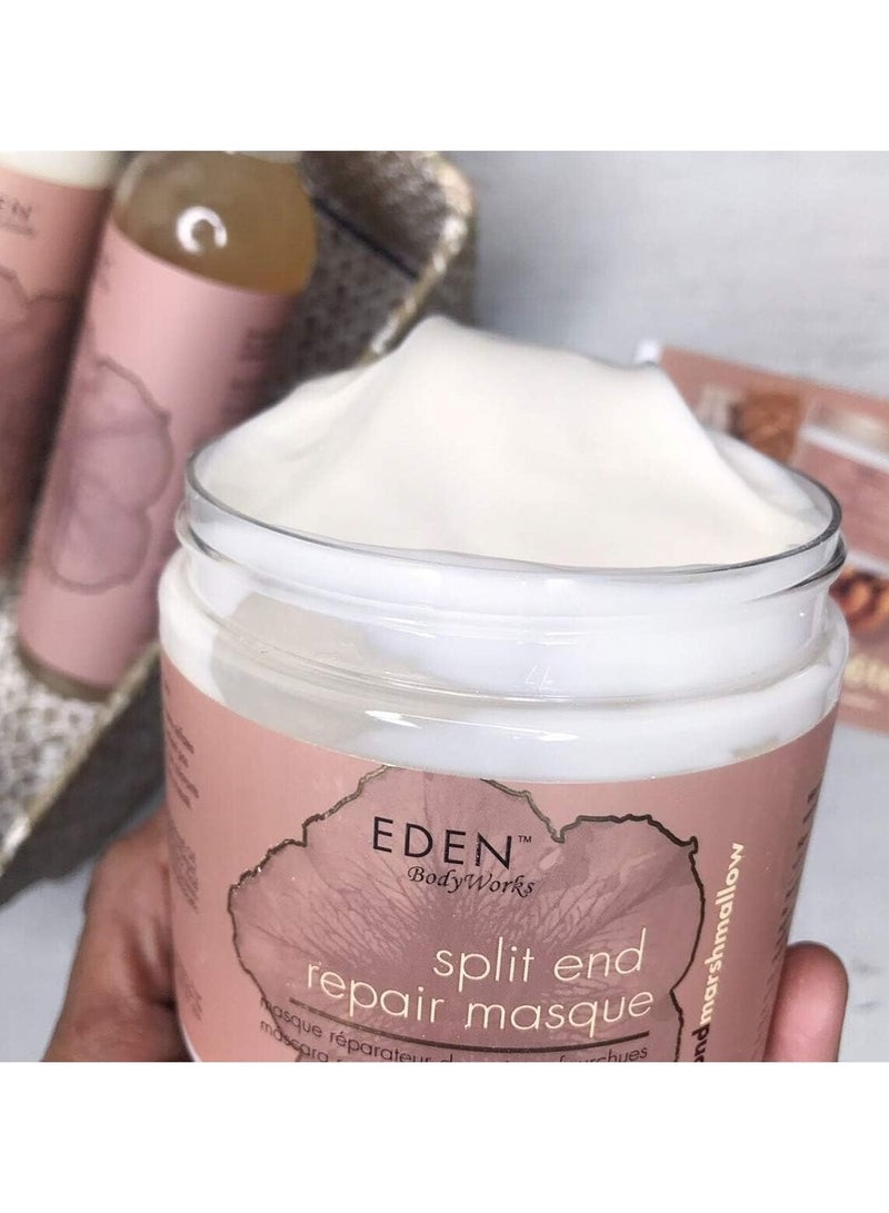 eden bodyworks EDN ALMOND MARSHMALLOW SPLIT END REPAIR MASQUE 16oz - Image 3