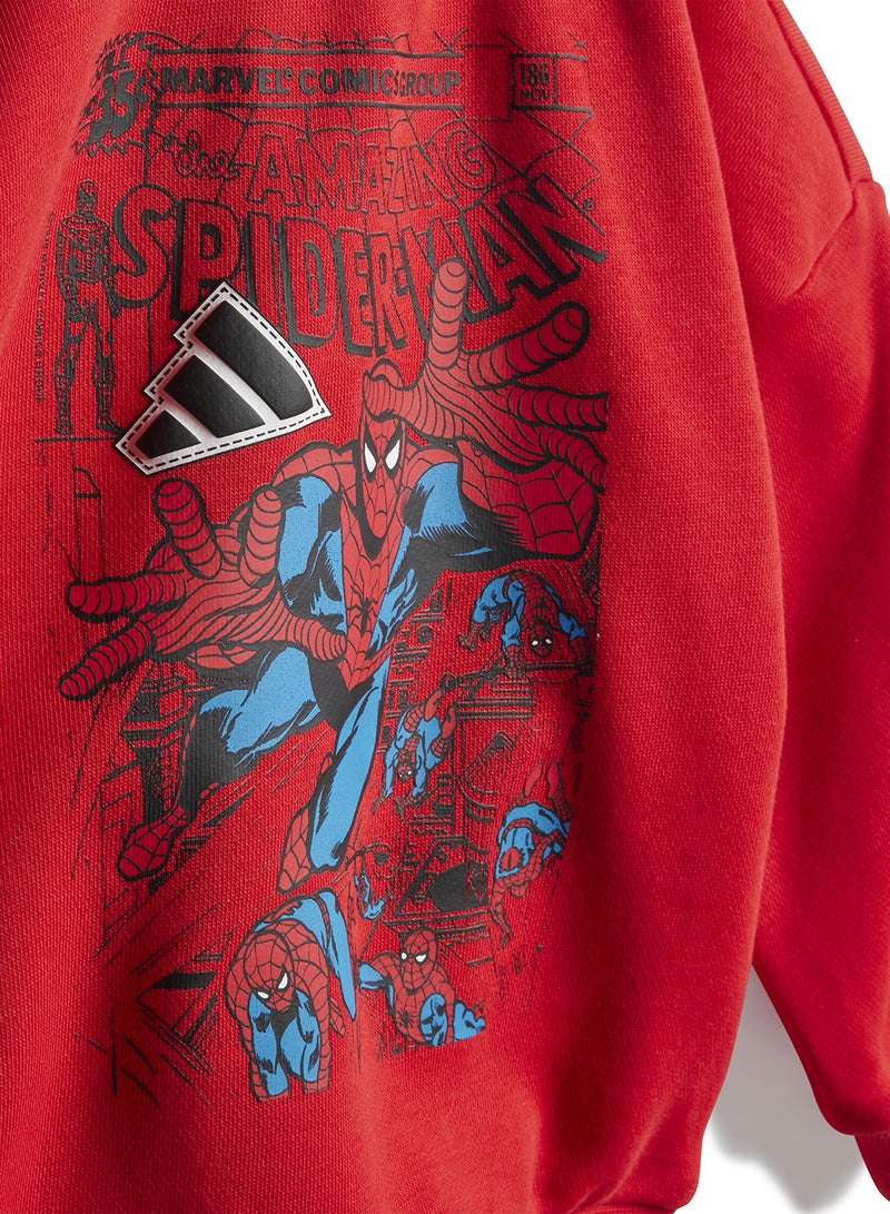 Adidas Infant Spider Man Tracksuit - Image 3