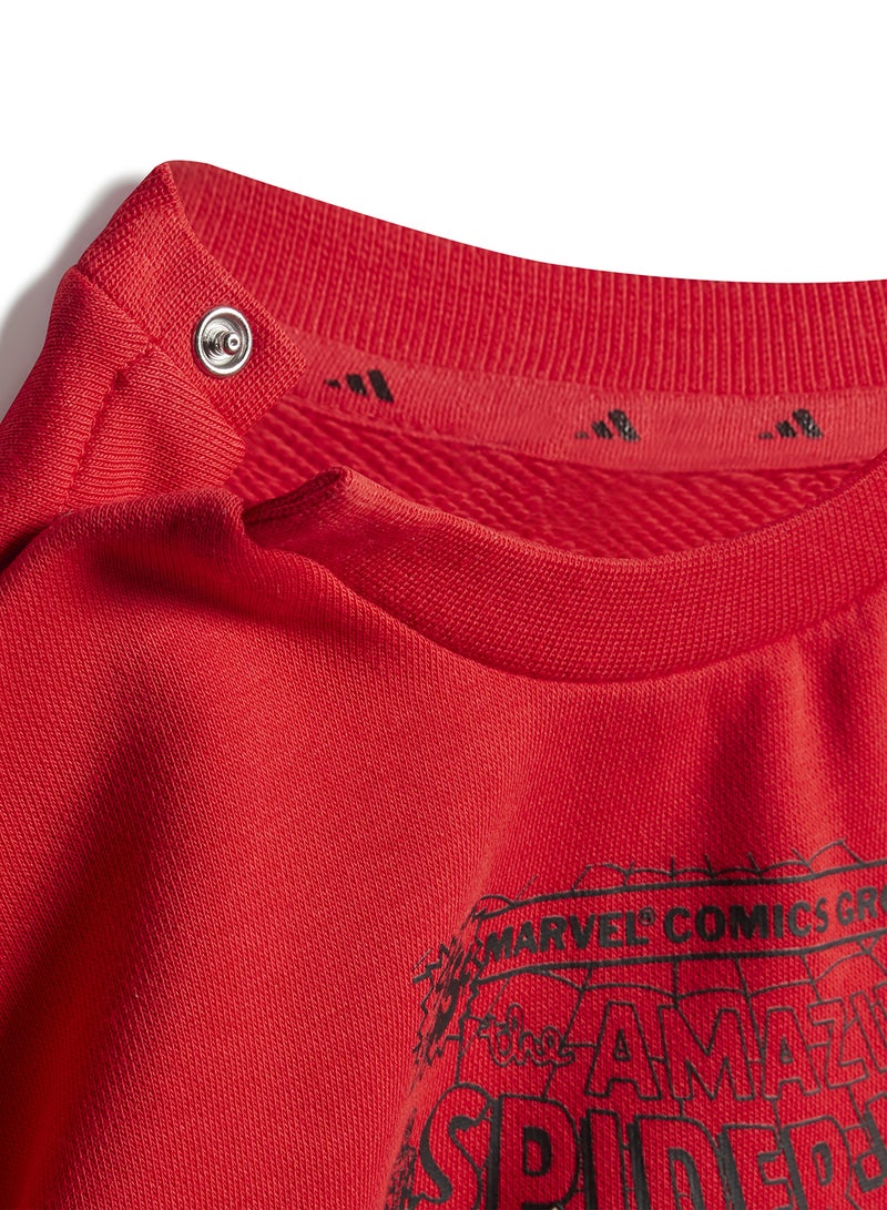 Adidas Infant Spider Man Tracksuit - Image 4