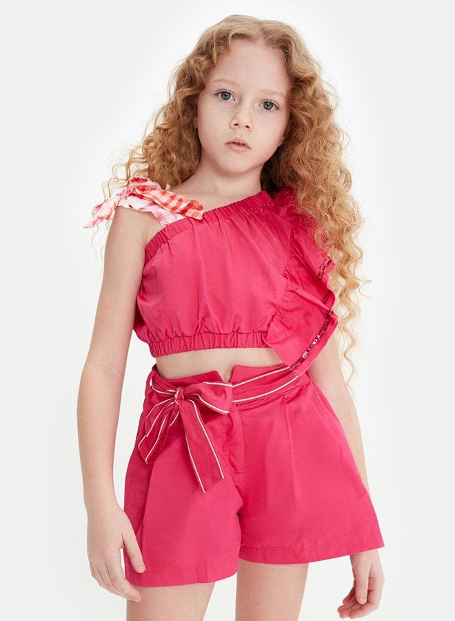 Tyess Girl Fusia Shorts - Image 2
