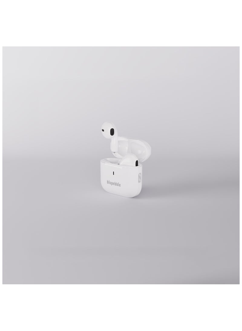 Blupebble Tuneflow True Wireless Earbuds - White - Image 3