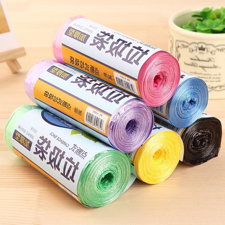 Garbage Bag Household Commercial Office Color Garbage Bag Rolling Garbage Bag Portable Garbage Bag - Image 1