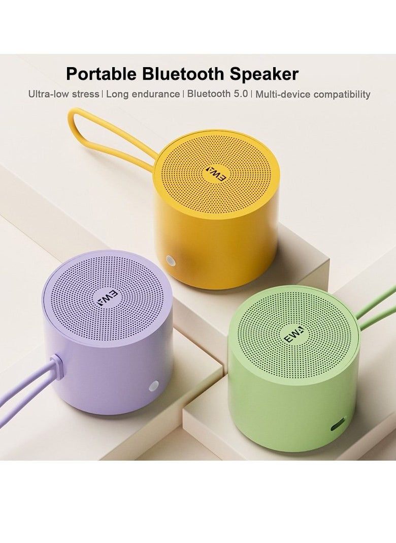 EWA - EWA A127 Outdoor IPX5 Waterproof Portable Mini TWS Wireless Bluetooth Speaker (Blue) - Image 1