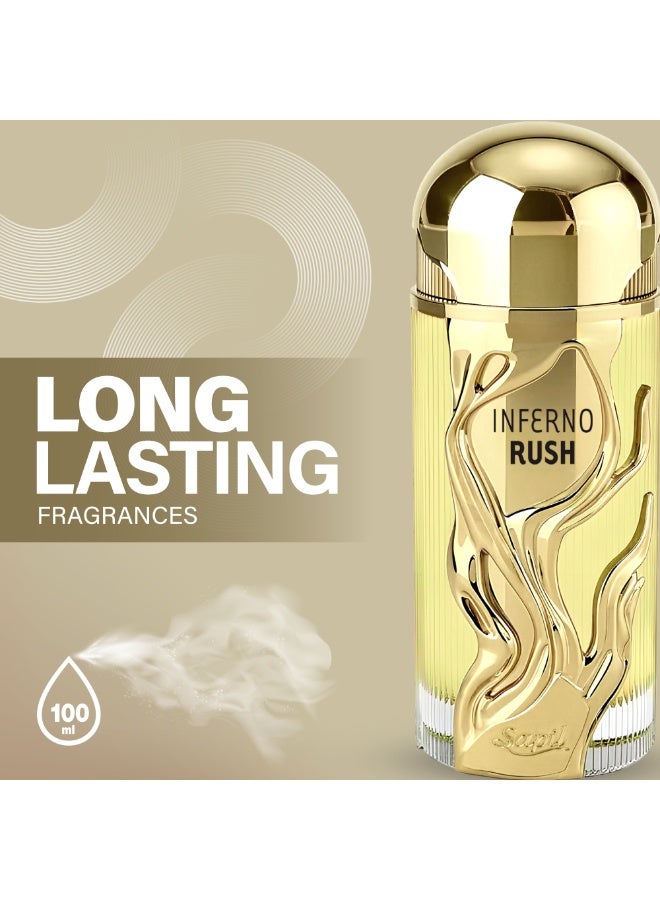 sapil Inferno Rush Eau De Parfum 100ml by Sapil - Image 3