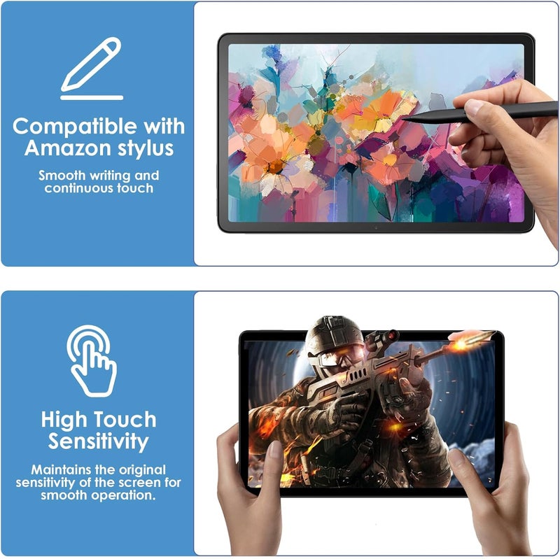 NGUIT Tempered Glass Screen Protector for Max 11" Tablets (2023 / 13th Generation) for Max 11 Inch Tablet Screen Protector with 9H HD Clarity Scratch-Resistant Anti-Glare Anti-fingerprint Case-Friendly - Image 4