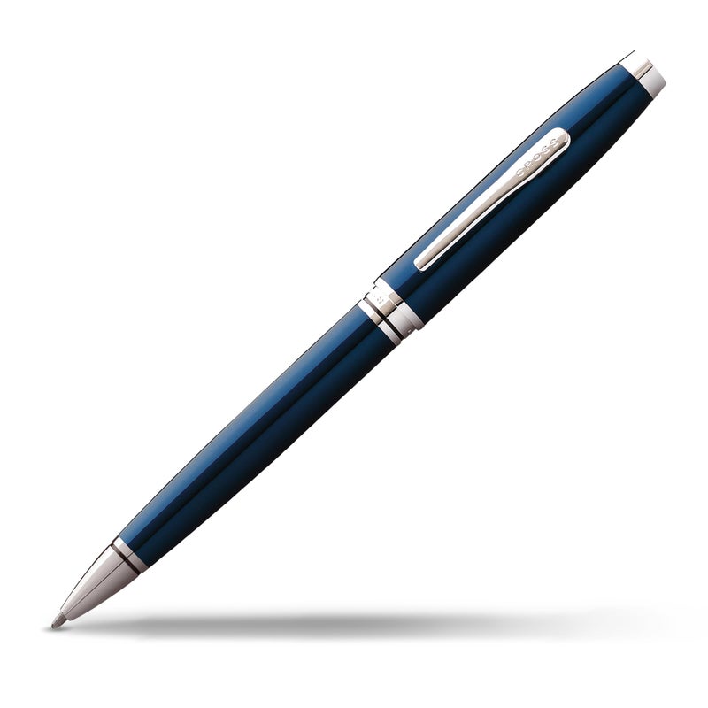 Cross Coventry Blue Lacquer Ballpoint Pen - Image 1