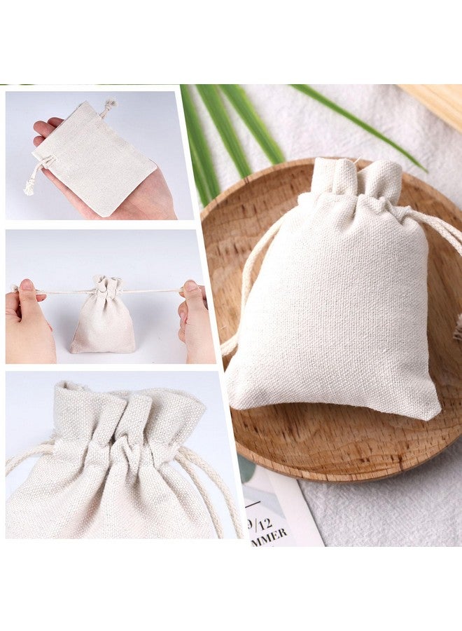 VGOODALL 26PCS Drawstring Pouch Bags, Sachet Bags 3 x 4 Inch Coffee Tea Brew Bags for Party Wedding Home Supplies - Image 2