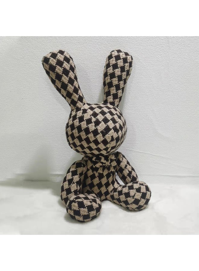 In Stock Cartoon Plush Toy Cute Rabbit Plush Doll Children's Cloth Doll Pillow Baby Plush Toy