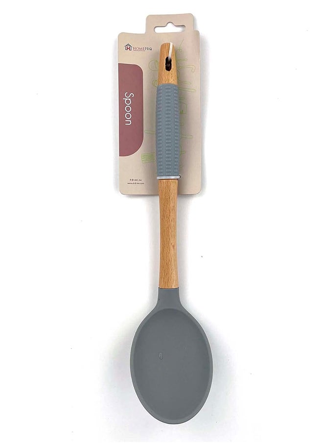 Home Pro Home Pro Cooking Spoon Silicon Head Assorted Color  - Image 2