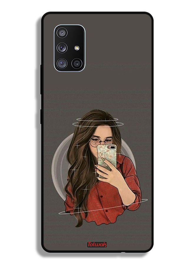 Tolwak Samsung Galaxy A71 5G Protective Case Cover Making Selfie - Image 1