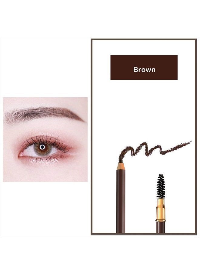 Bodermincer 1pcs Eyebrow Pencil Longlasting Waterproof Durable Liner Eyebrow 5 Colors to Choose (5# Brown)  - Image 3
