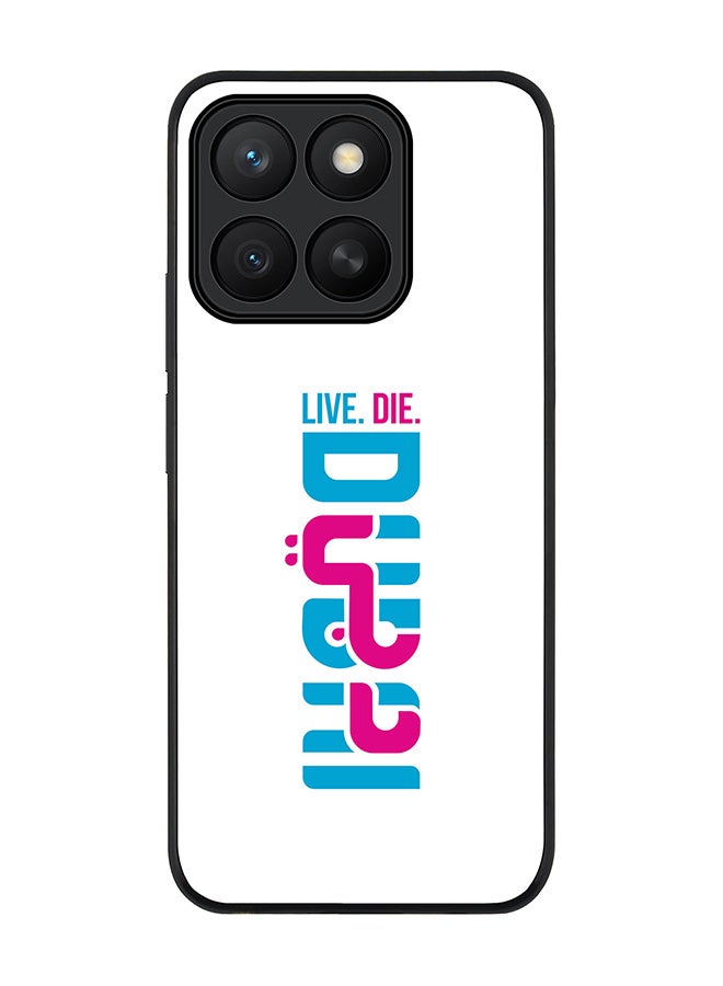 Stylizedd For Honor X8c Case,Slim fit Camera Protection, Shockproof Thin Phone cover  - Live Die DUBAI
