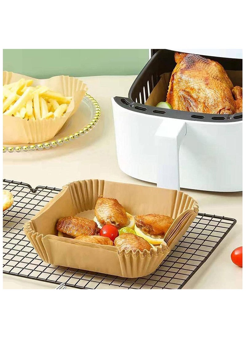 Cool Baby Style - 50 Sheets Air Fryer Disposable Baking Sheets, Air Fryer Paper Trays - Image 1