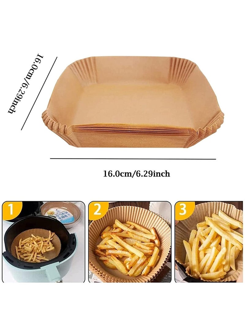 Cool Baby Style - 50 Sheets Air Fryer Disposable Baking Sheets, Air Fryer Paper Trays - Image 1