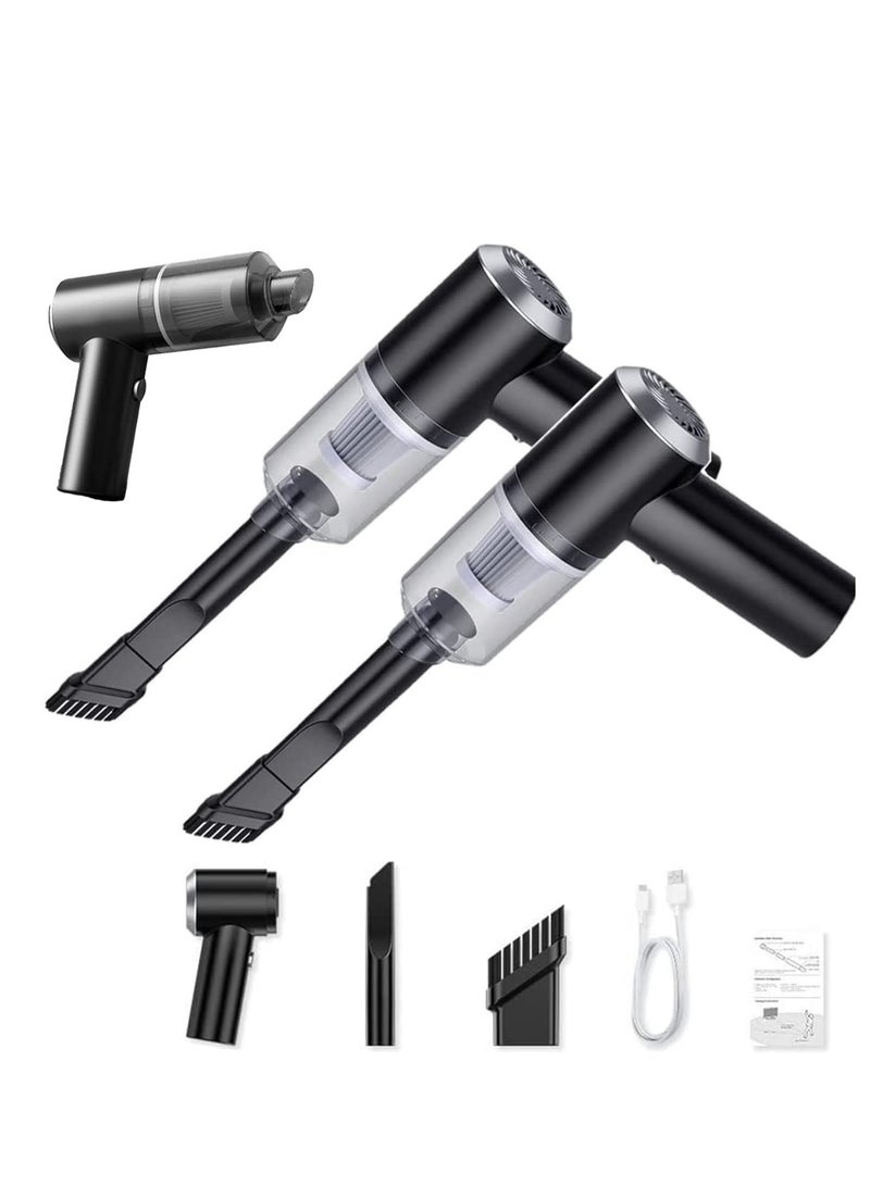 Wireless Handheld Car Vacuum Cleaner, Car Vacuum, Car Vacuum Cleaner High Power Cordless Rechargeable, Mini Car Vacuum Cleaner, Portable Vacuum Cleaner for Car Home Office - Image 1