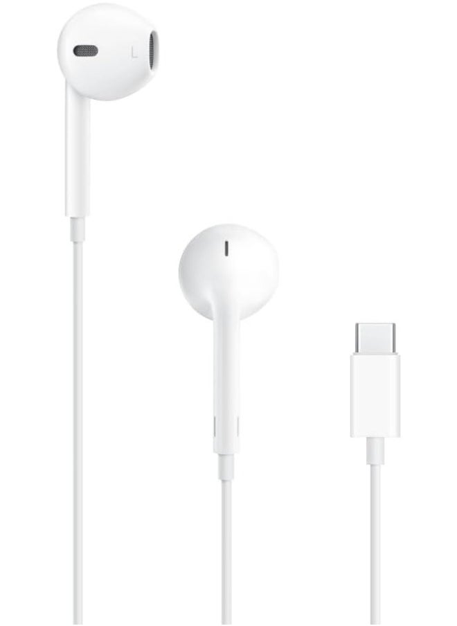 Generic - ErPods with USB C Connector, Wired, for iPhone 15/15Plus/15Pro/15Pro Max Series - Image 1