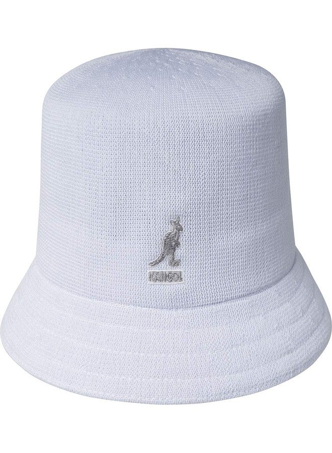 KANGOL قبعة كانغول تروبيك بن بيضاء، كبيرة - Image 3