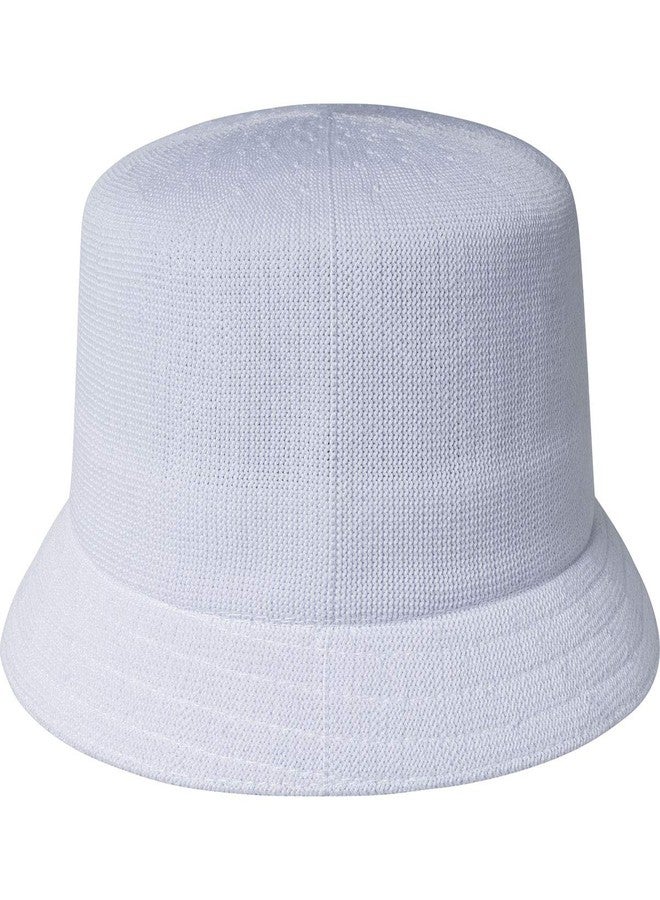KANGOL قبعة كانغول تروبيك بن بيضاء، كبيرة - Image 4