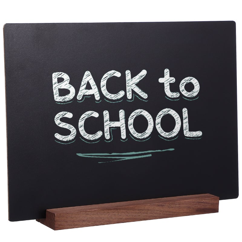 Small Chalkboard Sign Tabletop Display Stand Mini Chalkboard Menu Board Message Board Sign Board Mini With Stand - Image 1