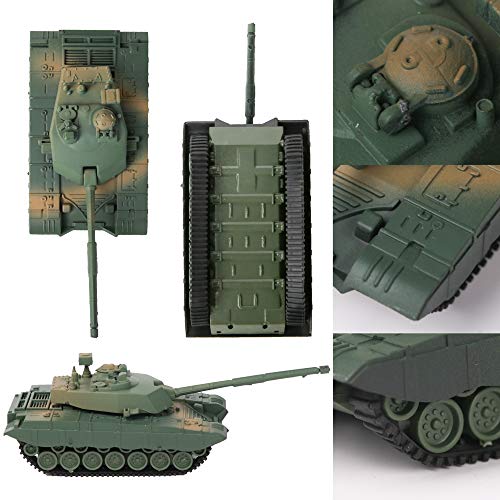 PROLOSO Military Army Playset 8 Take Apart Battle Tank Models and 20 Tiny Toy Soldiers - Image 3