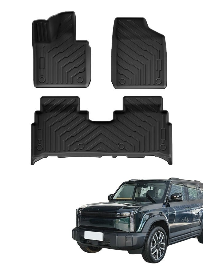 Generic Car floor mat, suitable for icar 03 car floor mat, 2024 model, all-weather wear-resistant, anti slip, environmentally friendly washable, high-end floor mat. goodcar  - Image 1