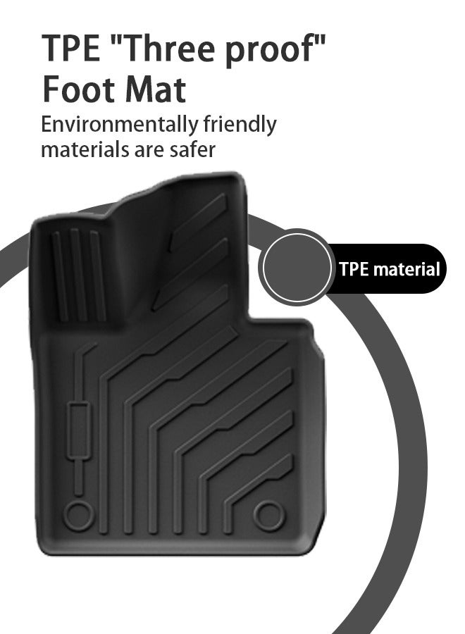 Generic Car floor mat, suitable for icar 03 car floor mat, 2024 model, all-weather wear-resistant, anti slip, environmentally friendly washable, high-end floor mat. goodcar  - Image 2