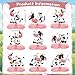 ZCPTZ 9 Pcs Pink Cow Honeycomb Centerpieces Farm Animals Cow Table Topper Honeycomb Pink Cow Theme Party Honeycomb 3D Cow Print Table Decoration for Party Baby Shower Western Party Supplies - Image 4